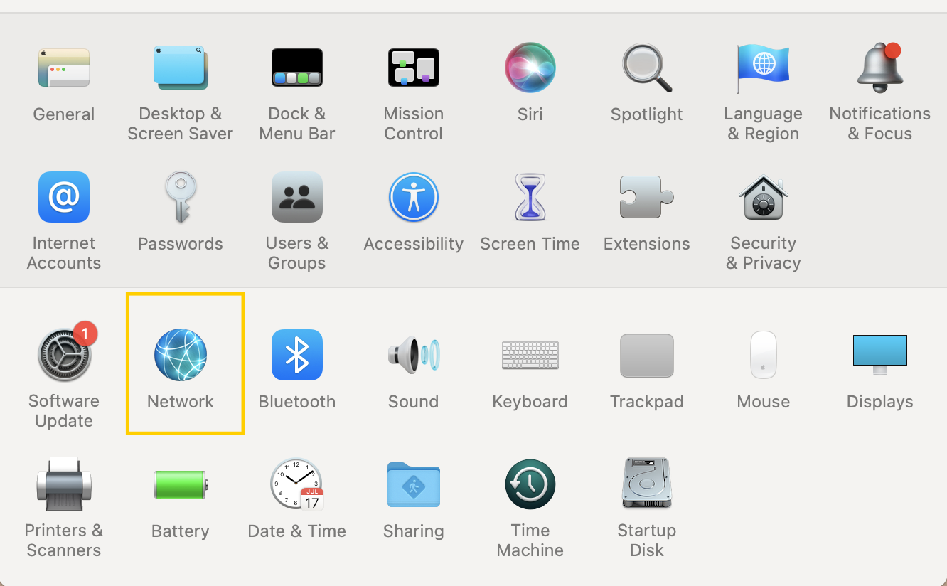 Network Settings